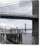 Brooklyn Bridge Ii Canvas Print