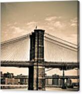 Brooklyn Bridge New York Canvas Print