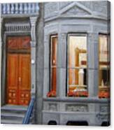 Brooklyn Brownstone Window Canvas Print