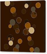 Brown Abstract Canvas Print