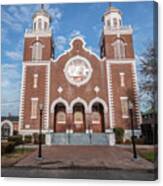 Brown Chapel African Methodist Episcopal Church Selma Alabama Canvas Print