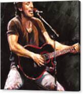 Bruce Springsteen Canvas Print