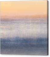 Brushed Sunset Canvas Print