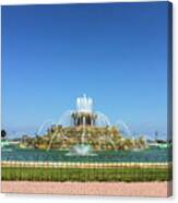 Buckingham Fountain Canvas Print