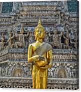 Buddha Statue At Wat Arun Canvas Print