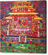 Buddhist Art Canvas Print