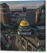 Buffalo Savings Bank From The Roof Of The Electric Tower Canvas Print