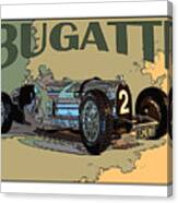 Bugatti #2 Canvas Print