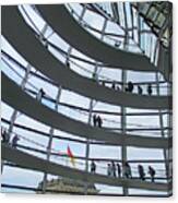Bundestag 6 Canvas Print