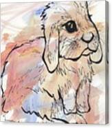 Bunny Love Canvas Print