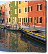 Burano Italy 1 Canvas Print