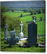Burren Crosses County Clare Ireland Canvas Print