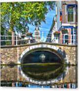 Butter Bridge Delft Canvas Print
