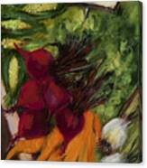 Buy Fresh Organic Produce Canvas Print