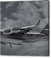 C-17 Globemaster Iii Bwf Canvas Print