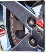 C6 Corvette Wheel Canvas Print
