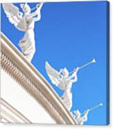 Caesars Palace Trumpet Statues Canvas Print