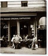 Caffe Reggio Nyc Canvas Print