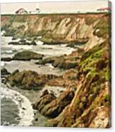 California - Point Arena Coastline Canvas Print