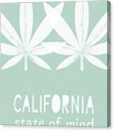 California State Of Mind- Art By Linda Woods Canvas Print