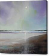 Calm Beach Canvas Print