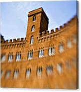 Campo Of Siena Tuscany Italy Canvas Print