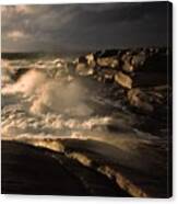 Canada Nova Scotia Peggy's Cove Canvas Print