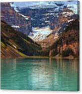Canadian Rockies In Alberta, Canada Canvas Print