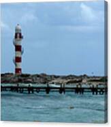 Cancun Lighthouse Canvas Print