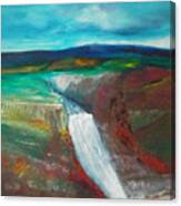 Canyon Falls Canvas Print