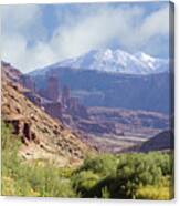 Canyon In Colorado Canvas Print