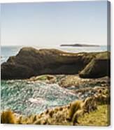 Cape Grim Cliff Panoramic Canvas Print