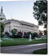 Capitol Hill Sprinklers Canvas Print