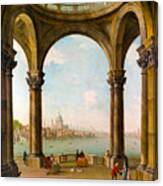 Capriccio With St Pauls Canvas Print