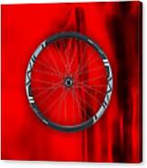 Carbon Fiber Bicycle Wheel Collection Canvas Print
