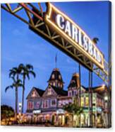 Carlsbad Welcome Sign Canvas Print