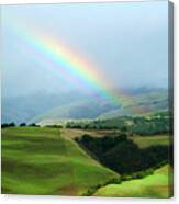 Carmel Valley Rainbow Canvas Print