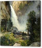 Cascade Falls. Yosemite Canvas Print