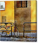 Caserma S. Marcello Bicycle Canvas Print