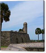 Castillo De San Marcos Canvas Print