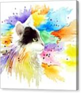 Cat 605 Canvas Print