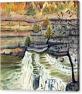 Cataract Falls Canvas Print
