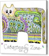 Catastrophy Zone Canvas Print