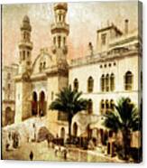 Cathedral In Algiers Canvas Print