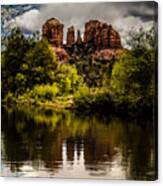 Cathedral Rock Reflections Canvas Print