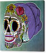 Catrina Sugar Skull Canvas Print