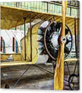 Caudron G3 Propeller And Cockpit - Vintage Canvas Print