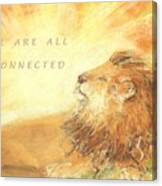 Cecil The Lion Canvas Print