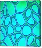 Cell Abstraction Abstract Painting Canvas Print