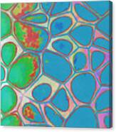 Cells Abstract Three Canvas Print